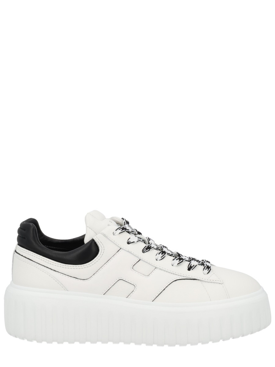 Discover the authentic Hogan women's "H-STRIPES" SNEAKER in White
