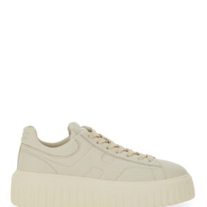 Refresh your wardrobe with the Hogan women's "H-STRIPES" SNEAKER in Ivory