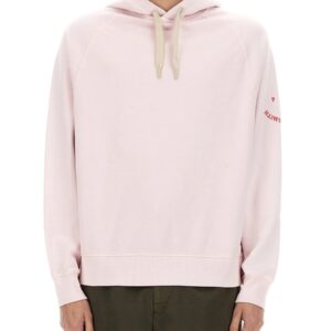 Refresh your wardrobe with the PS BY PAUL SMITH men's "HAPPY" SWEATSHIRT in Pink