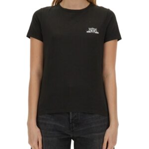 Refresh your wardrobe with the Kenzo women's "HAPPY TIGER" T-SHIRT in Black