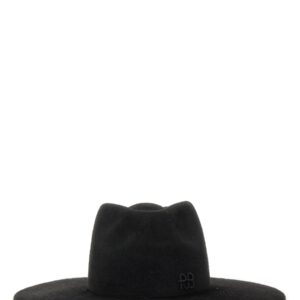Refresh your wardrobe with the RUSLAN BAGINSKIY women's HAT WITH LOGO in Black