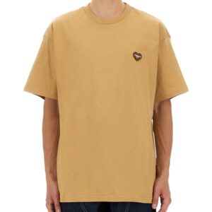 Explore the authentic Carhartt Wip men's "HEART II HARTT" T-SHIRT in beige