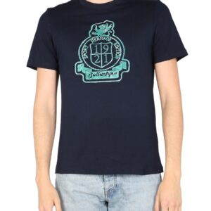 Discover the authentic Ballantyne men's HERITAGE T-SHIRT in Blue
