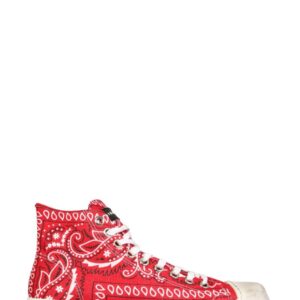 Discover the authentic GIENCHI men's HIGH JEAN MICHEL SNEAKERS in Red