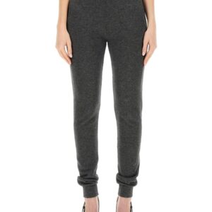 Refresh your wardrobe with the Saint Laurent women's HIGH WAIST LEGGINGS in Grey
