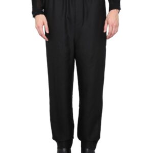Refresh your wardrobe with the Saint Laurent men's HIGH WAIST PANTS in Black