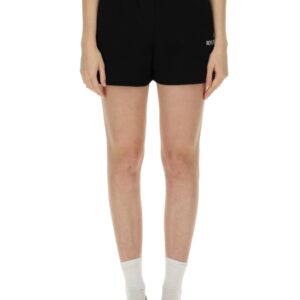 Explore the authentic ROTATE BIRGER CHRISTENSEN women's HIGH WAISTED SHORTS in Black