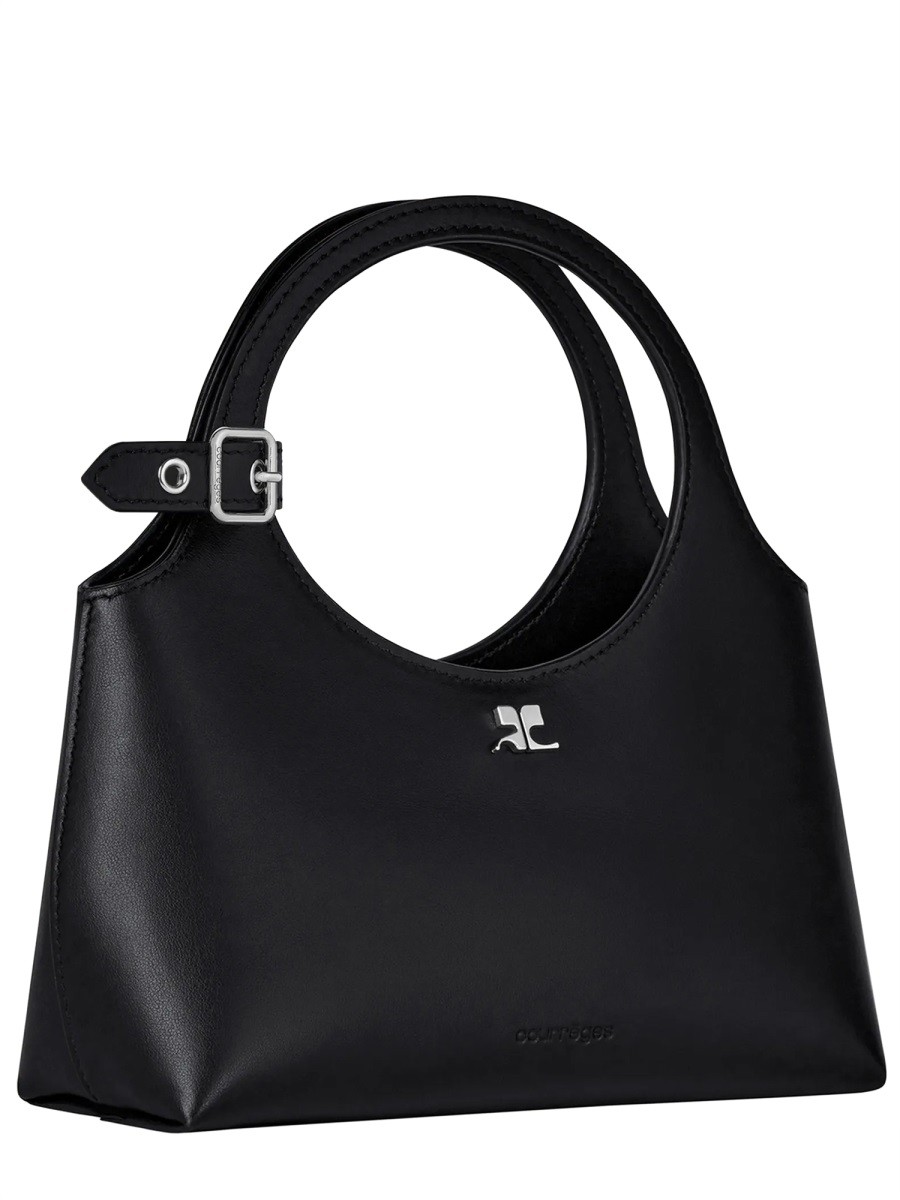Discover the authentic COURREGES women's "HOLY DAY" MINI BAG in Black