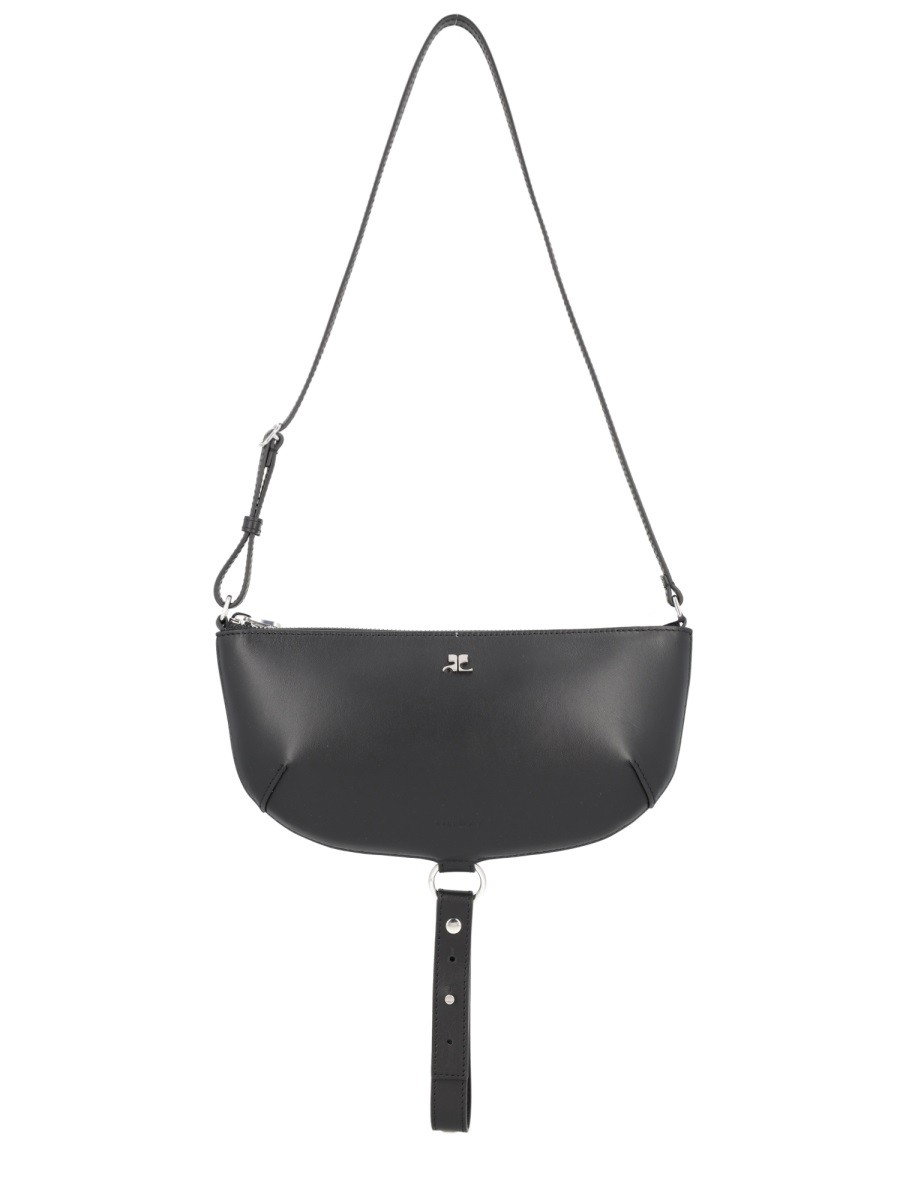 Refresh your wardrobe with the COURREGES women's "HOLY ECLIPSE" BAG in Black