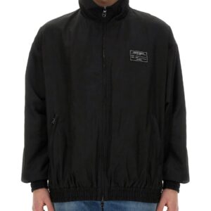Refresh your wardrobe with the Dolce & Gabbana men's HOODED JACKET in Black