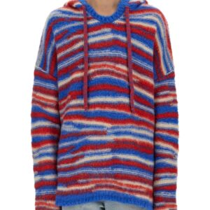 Discover the authentic ERL men's HOODED SHIRT in MULTICOLOUR