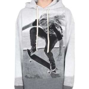 Refresh your wardrobe with the Palm Angels men's HOODED SHIRT in Grey