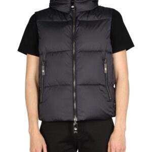 Refresh your wardrobe with the TATRAS X SFERA EBBASTA men's HOODED VEST in Black