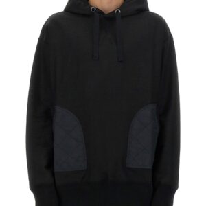 Discover the authentic JUNYA WATANABE MAN men's HOODIE in Black