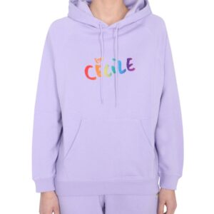 Discover the authentic ÊTRE CÉCILE women's HOODIE in Lilac