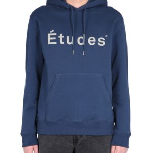 Discover the authentic ÉTUDES men's HOODIE in Blue