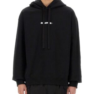 Discover the authentic JIL SANDER men's HOODIE in Black