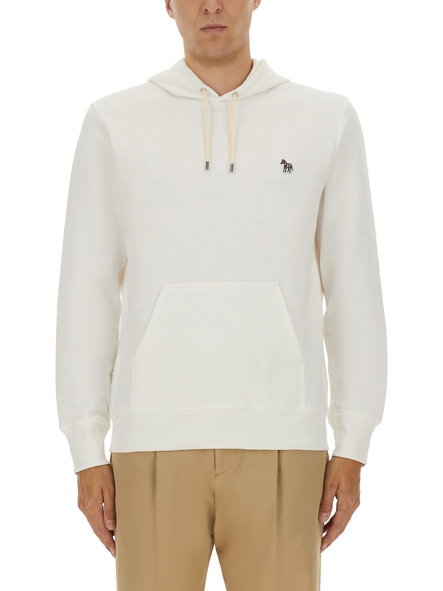 Refresh your wardrobe with the PS BY PAUL SMITH men's HOODIE in White
