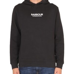 Discover the authentic BARBOUR men's HOODIE in Black