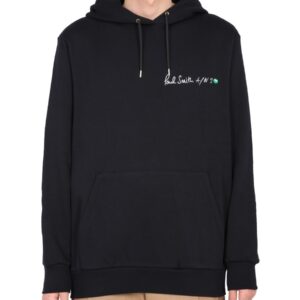 Elevate your look with the PAUL SMITH men's HOODIE in Black