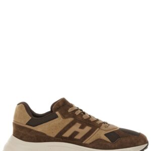 Elevate your look with the Hogan men's "HYPERLIGHT" SNEAKER in Brown