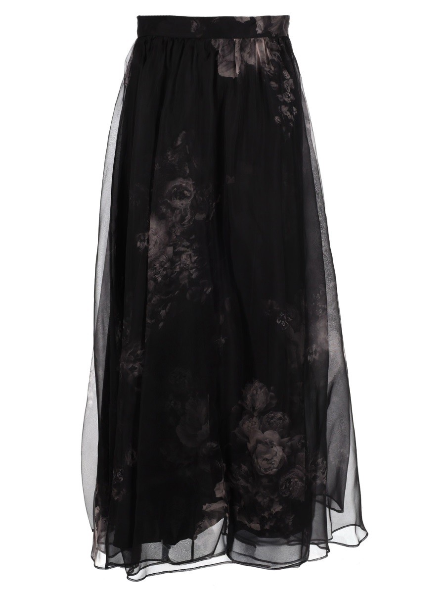 Refresh your wardrobe with the ZIMMERMANN women's "HYPNOTIC" MAXI SKIRT in Black