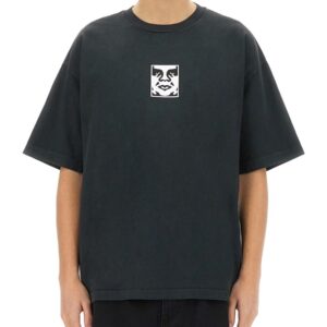 Discover the authentic OBEY men's "ICON FACE" T-SHIRT in Black