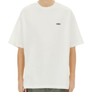 Discover the authentic OBEY men's "ICON FACE" T-SHIRT in White