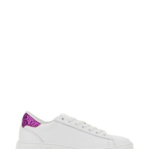 Refresh your wardrobe with the msgm women's ICONIC CUPSOLE SNEAKER in Fuchsia