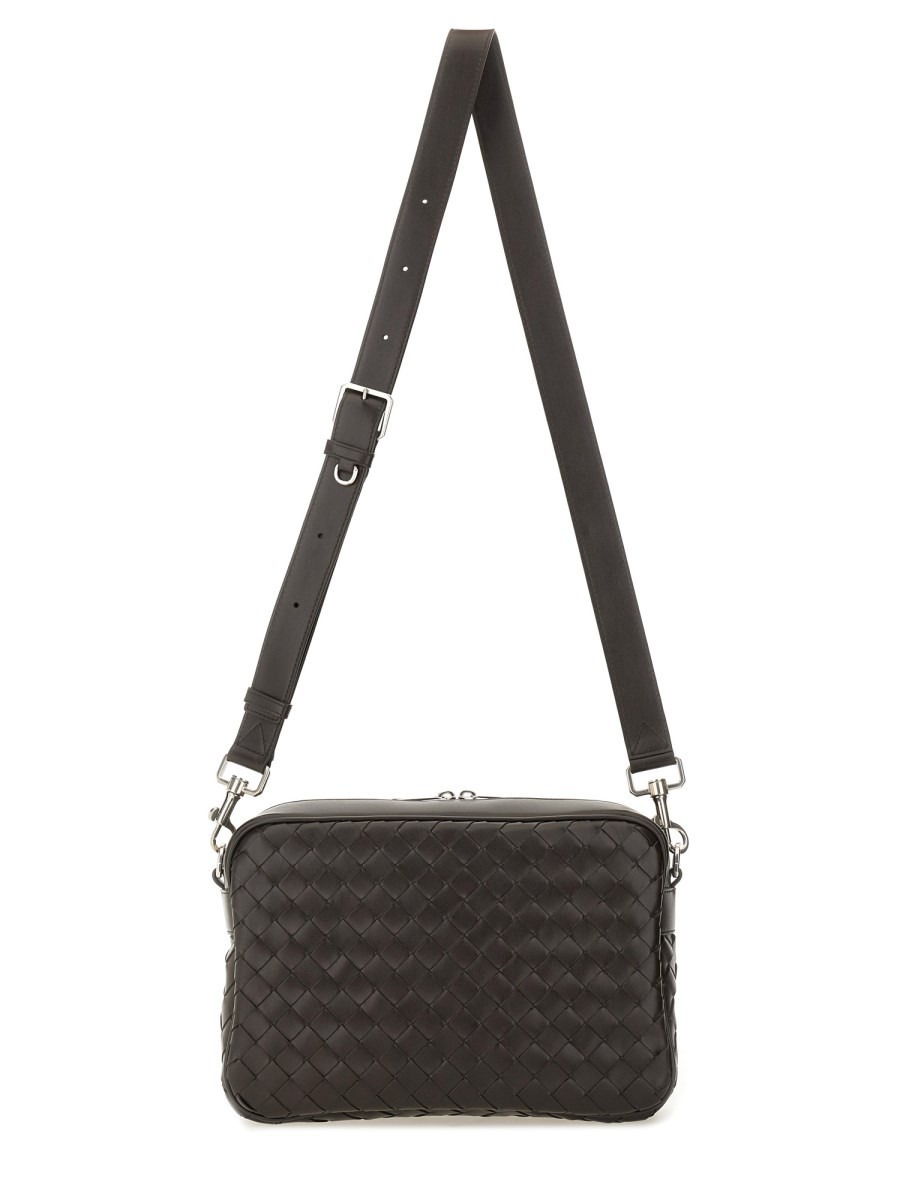 Explore the authentic Bottega Veneta unisex INTRACCIATED "ROOM" BAG in Brown