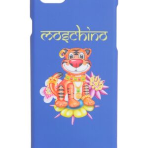 Discover the authentic Moschino women's IPHONE 6/6S PLUS CASE in Blue
