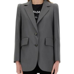 Discover the authentic Max Mara women's JACKET "HEBRIDES" in Grey
