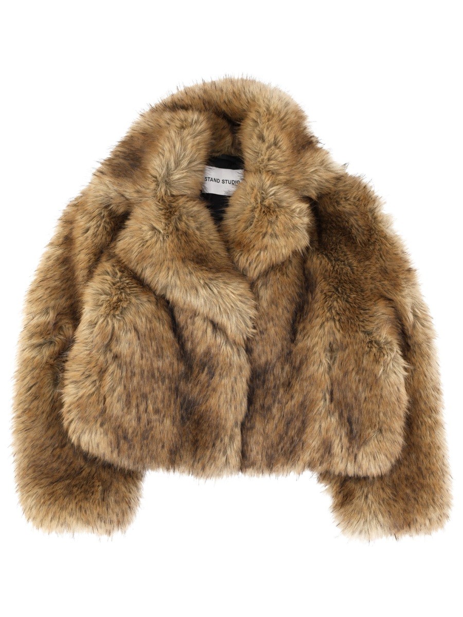 Discover the authentic STAND women's JACKET "SAMARA" in beige