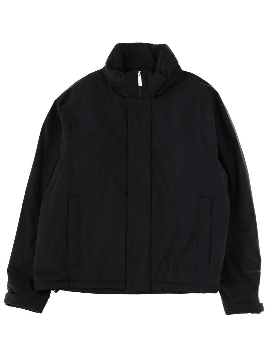 Discover the authentic LAMINAR men's JACKET WITH ZIP in Black