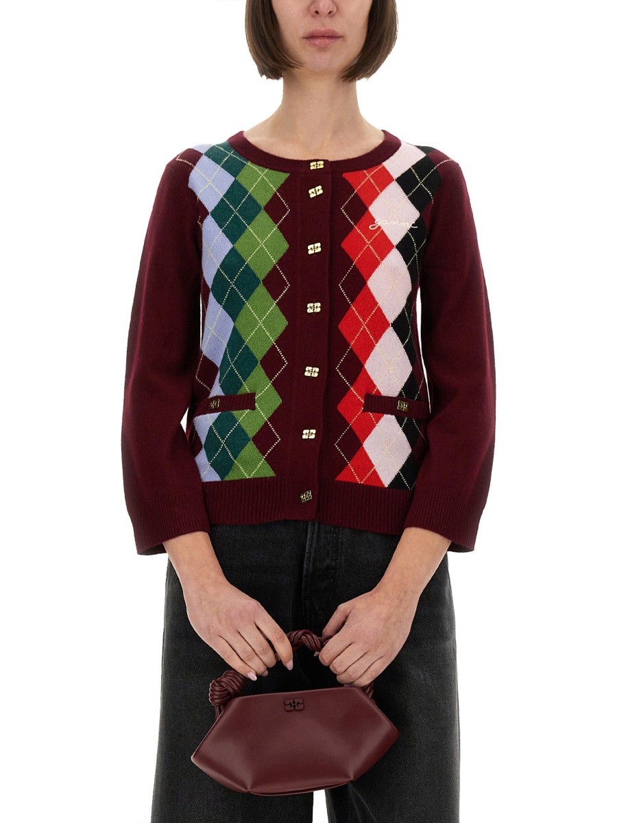 JACQUARD CASHMERE CARDIGAN - Image 4