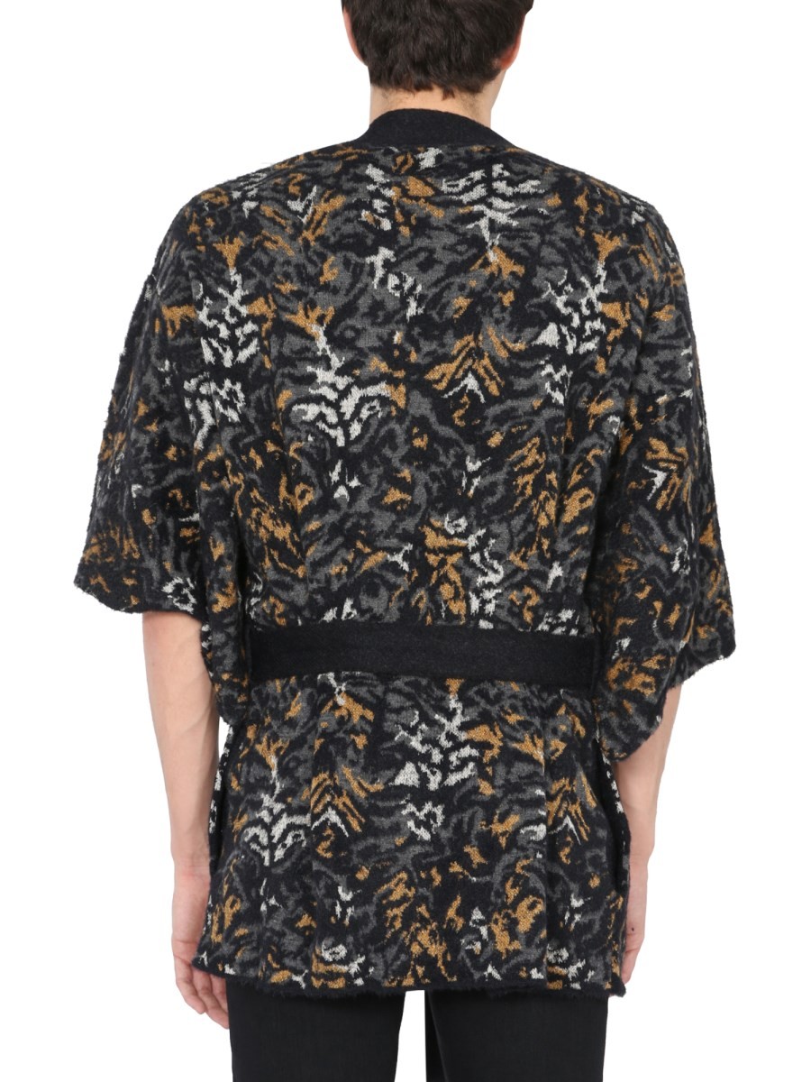 JACQUARD KNIT KIMONO - Image 3