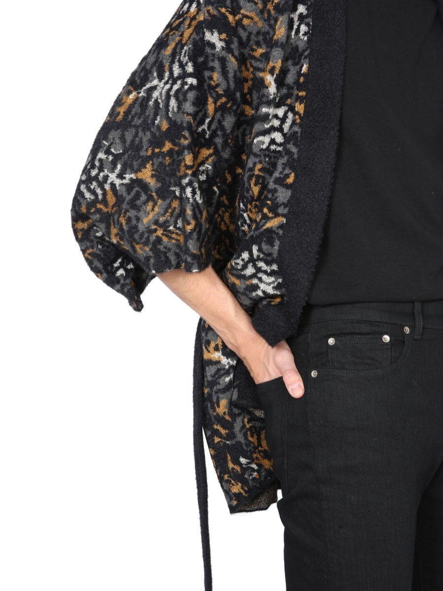 JACQUARD KNIT KIMONO - Image 4