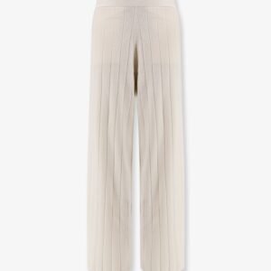 Refresh your wardrobe with the Max Mara women's Jardin cashmere trousers in Bianco