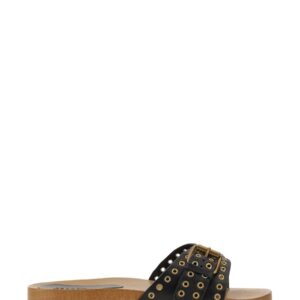Elevate your look with the Isabel Marant women's JASO CLOGS in Black