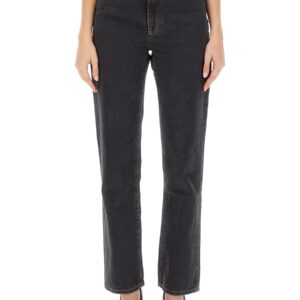 Discover the authentic gcds women's JEANS IN DENIM in Black