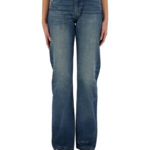 Discover the authentic A.P.C. women's JEANS "KYLIE" in DENIM