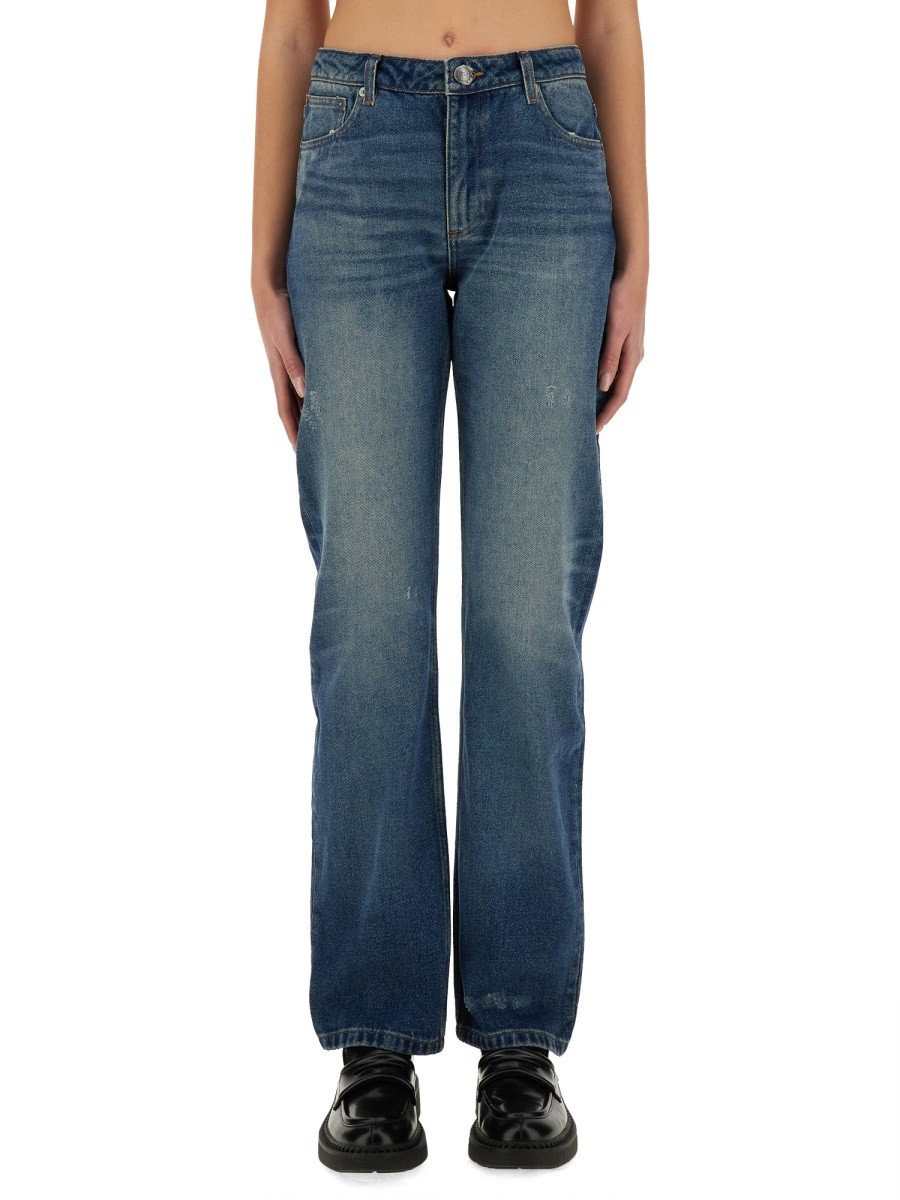 Discover the authentic A.P.C. women's JEANS "KYLIE" in DENIM