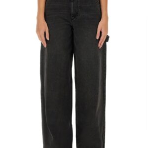 Refresh your wardrobe with the MARANT ETOILE women's JEANS "SOLENE" in Black