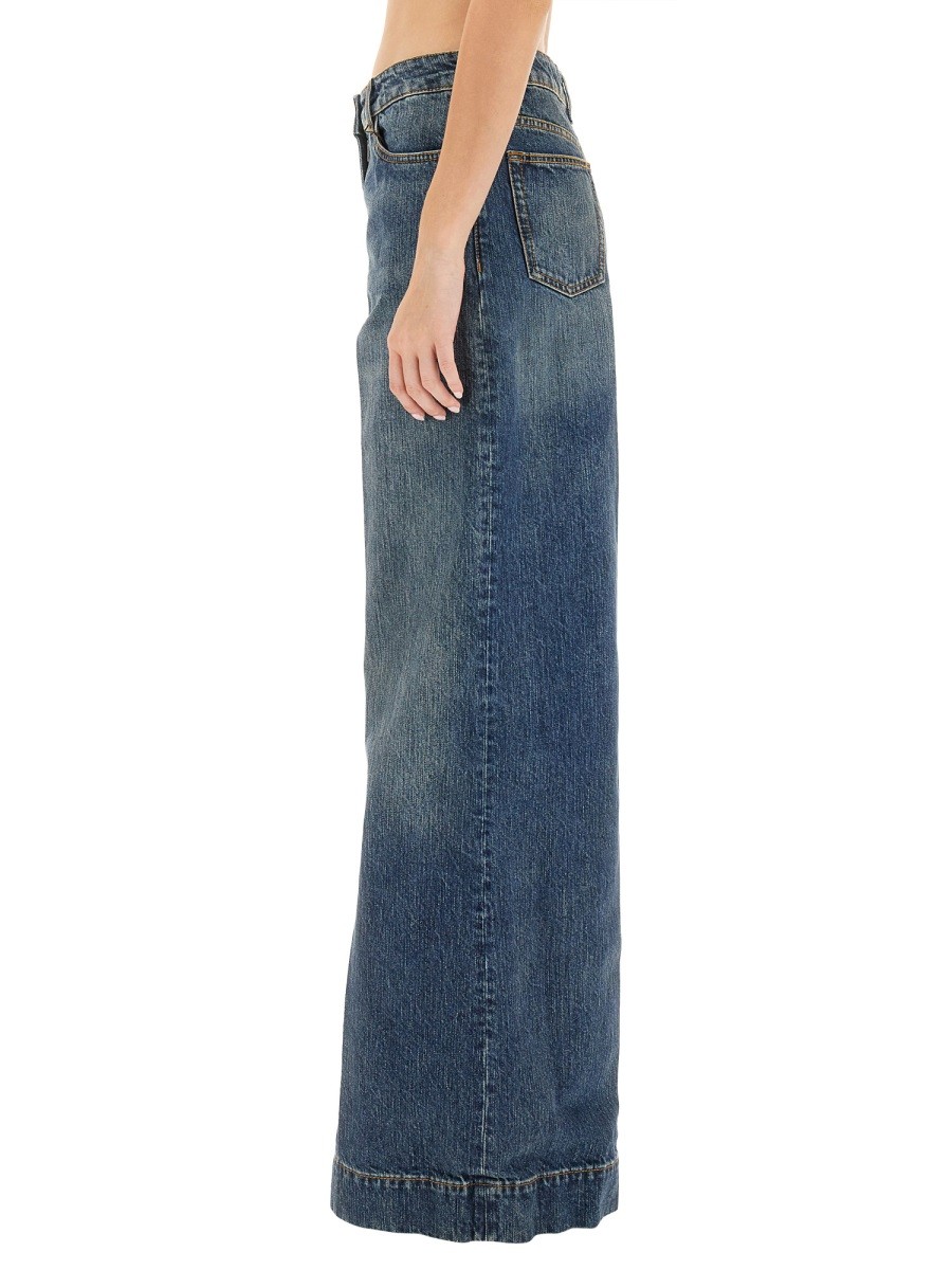 JEANS WITH EMBROIDERED PEGASUS - Image 4