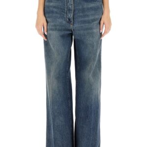Explore the authentic Etro women's JEANS WITH EMBROIDERED PEGASUS in Blue