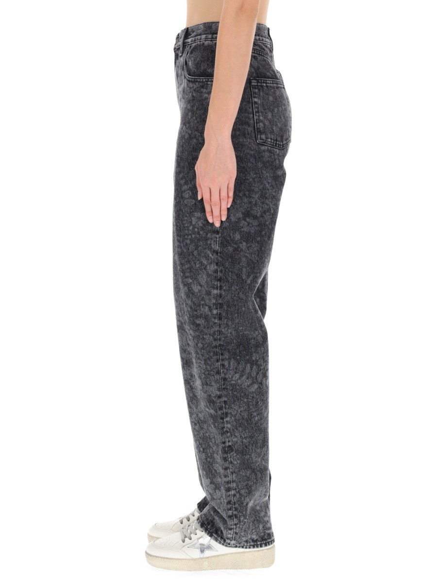JEANS WITH FLORAL PATTERN - Image 3
