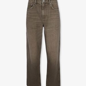 Discover the authentic Represent men's Jeans with rewashed effect in WASHED OLIVE