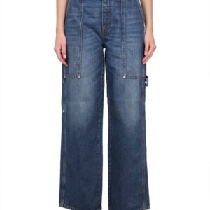 Refresh your wardrobe with the stella mccartney women's JEANS WORKWEAR in Blue