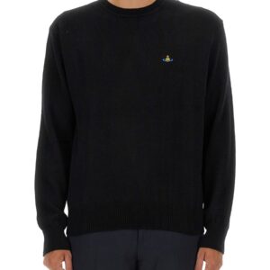 Refresh your wardrobe with the Vivienne Westwood men's JERSEY "ALEX" in Black
