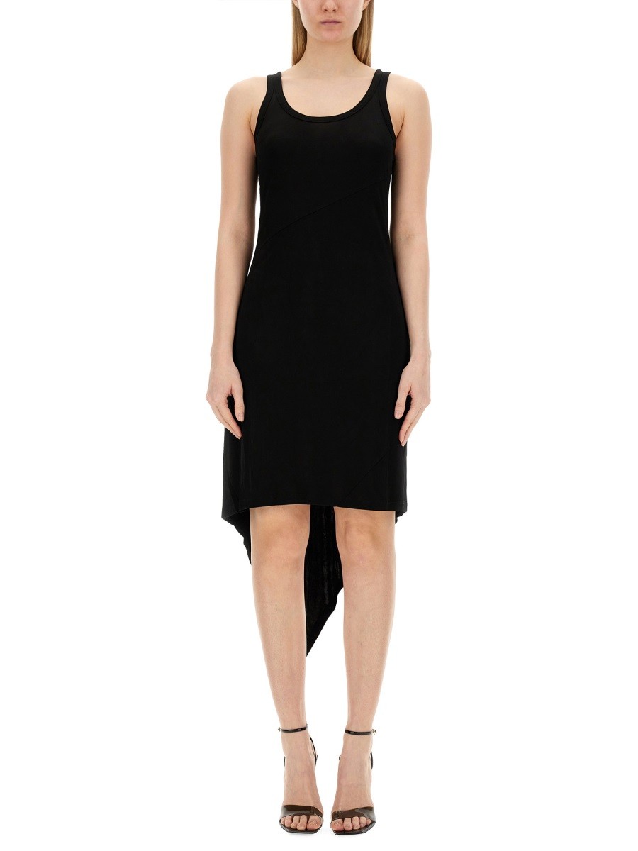 Refresh your wardrobe with the Helmut Lang women's JERSEY CAMISOLE DRESS in Black